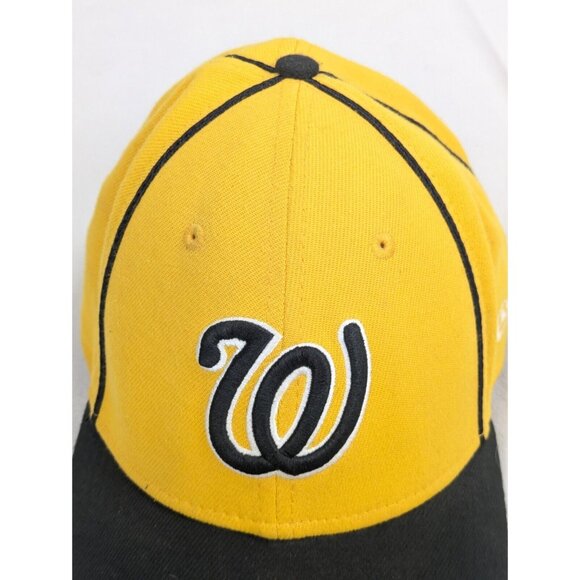 New Era Washington Nationals 39THIRTY Red Authentic Fitted MLB Cap Size M/L - Picture 2 of 9